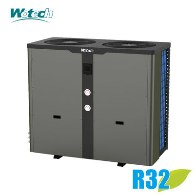 Beli Wotech 55Kw R32 kolam renang Pump Panas OEM DC On / Off Listrik Untuk Hotel kolam renang Pemanasan Air pembuatan online