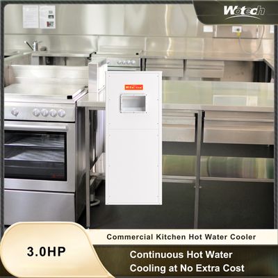 Beli R410a 380V 50Hz 3 Phase Commercial Kitchen High Temperature Hot Water Cooling Unit pembuatan online