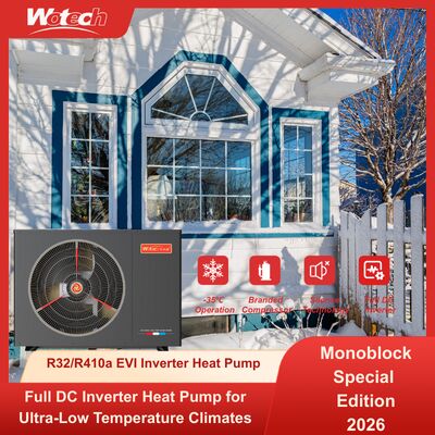 Beli Inverter Ultra Low Temperature R410a/R32 Monoblock Special Edition Heat Pump untuk Pemanasan Lantai pembuatan online