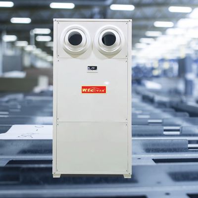 Pump Panas Pendingin Evaporatif Semi Air Terbuka Air Dingin R410A Sumber Daya AC untuk Kamar Garasi Penggunaan kebutuhan komersial