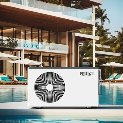 16kW Air Source Inverter Heat Pump Untuk kolam renang Pemanas Chiller R32 OEM ODM Bahasa Inggris