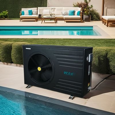 Pemanas kolam renang portabel 9,5kw Air Source Pump Panas untuk hemat energi dan kolam renang