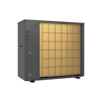 Galvanized Steel 3 Phase 16kw Inverter R290 Monoblock Heat Pump Untuk Area Dingin