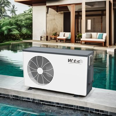 R32 Pendingin 16.3kw Pemanas kolam renang portabel untuk pemanasan Kolam renang dengan pompa panas OEM