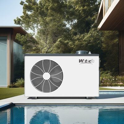 Pompa panas inverter kolam renang pemanas dengan cetakan pribadi dan cetak layar sutra