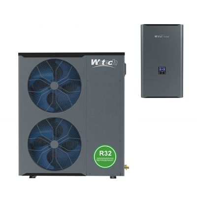 Standing 3phase R32 Inverter ASHP Air Source Heat Pump Untuk Pemanasan Dan Pendinginan Dan DHW 22kw Split