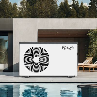 Hotel R32 Metal Casing 12kw kolam renang Pump Panas Dengan Wifi Smart Control