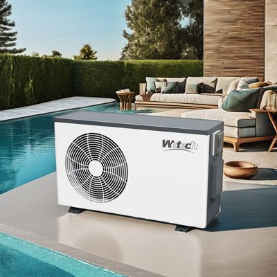 Kinerja yang tahan lama 8kw R32 Inverter kolam renang Pompa Panas dengan Metal Housing