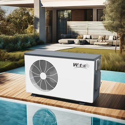 6kw kolam renang pompa panas Inverter R32 Air Source AC listrik dengan app dikendalikan