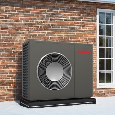 Pemanasan Pendinginan Fungsi DHW 16kw EVI Panas Pompa Monoblock Dengan DC Rotary Compressor