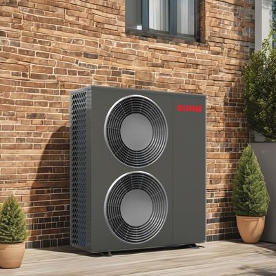 Monoblock R290 EVI Inverter Pemanasan Pendinginan Air Panas Pompa Panas dengan Desain Monoblock