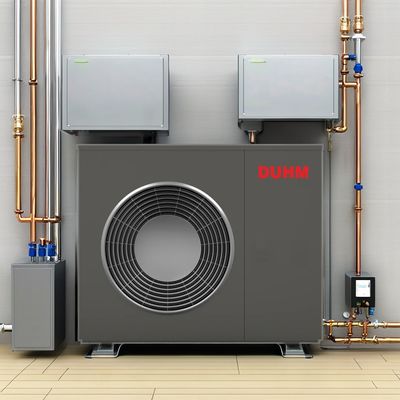 9kW R290 EVI Inverter Monoblock Pump Panas Ideal untuk Pemanasan Rumah Pemanasan dan air panas