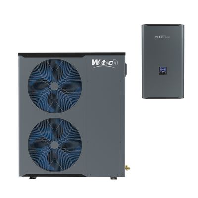 Percetakan layar sutra 20kw Air To Water Split Heat Pump untuk cepat mencairkan dan memanaskan