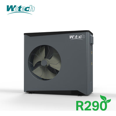 Wotech CE Certificate Air Source Heat Pump 12kw R290 Tiga Fase Inverter Monoblock