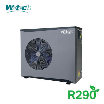 12kw Single Phase Inverter Monoblock Heat Pump R290 Dengan Sertifikat CE Pemanasan Pendinginan Dan DHW