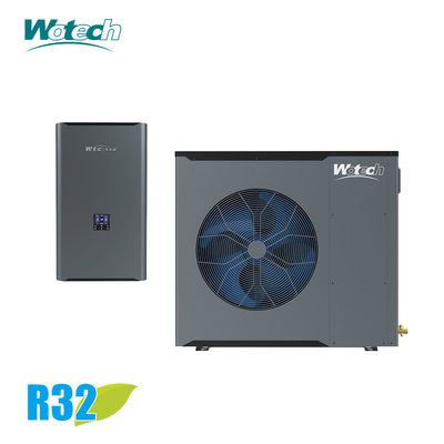 Sertifikat CE 10kW R32 Single Phase Inverter Split Heat Pump Untuk Pemanasan Pemanasan