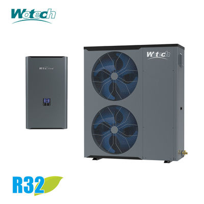 380V 22kw Pompa Panas Udara Ke Air Split R32 Euro Standar Untuk Pemanasan Rumah Tangga