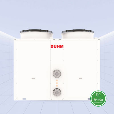 3 Fase Stabil R410a On/Off 180kw Pemanas Air Panas Pompa Energi Efisiensi Untuk Mal Perbelanjaan Sekolah Hosiptal