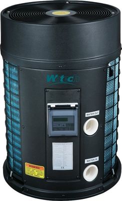 Komersial dan Residential kolam renang Pompa Panas Rotary Kompresor R410A Top Blow on/off dengan Titanium Coil Condenser